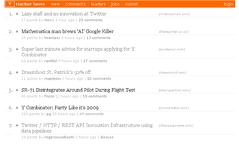 Hacker News - Readability