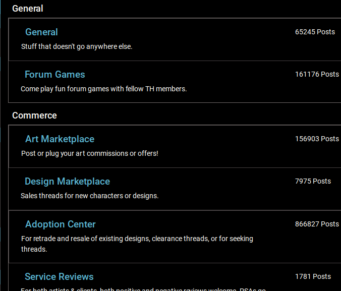 Toyhouse Black Background