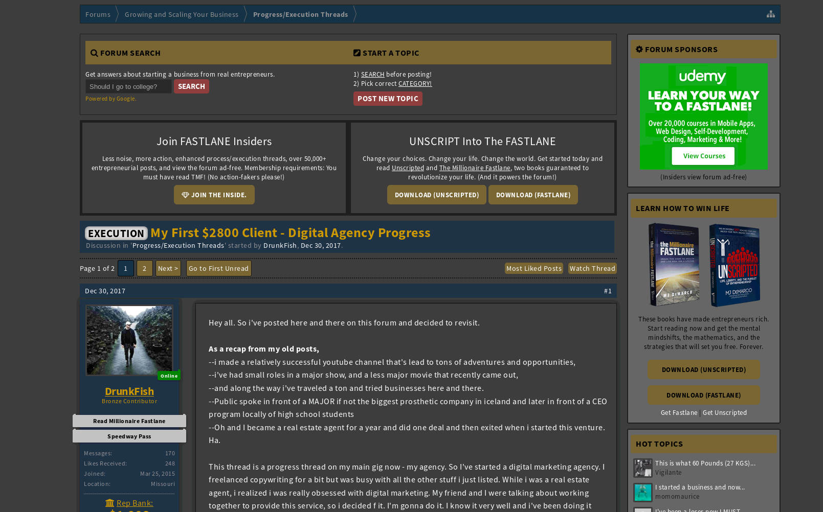 Fastlane Forum - Dark