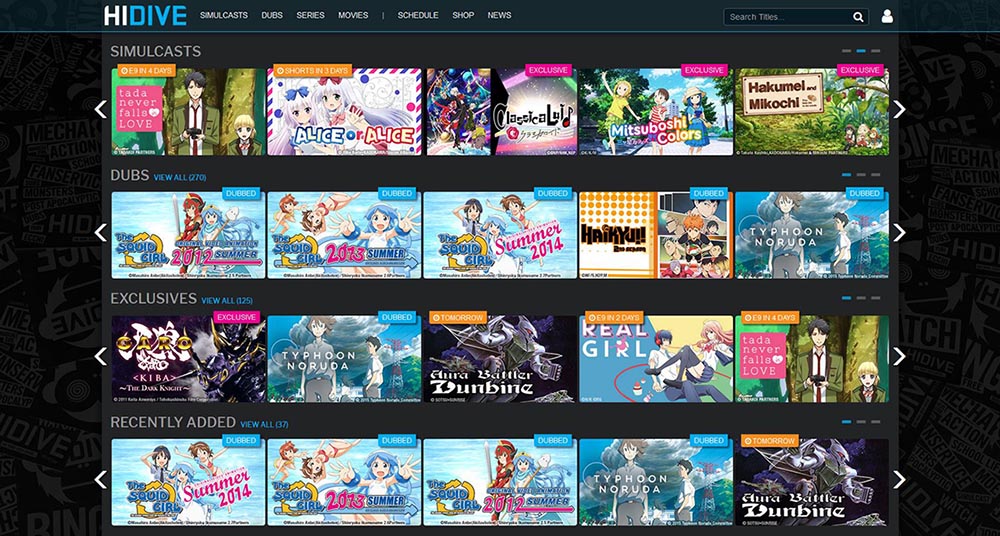 HIDIVE Refined