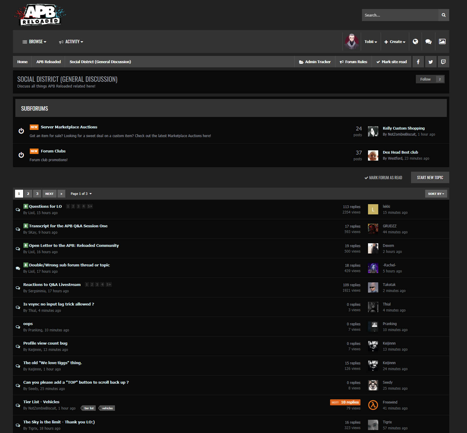 APB forum minimal v2