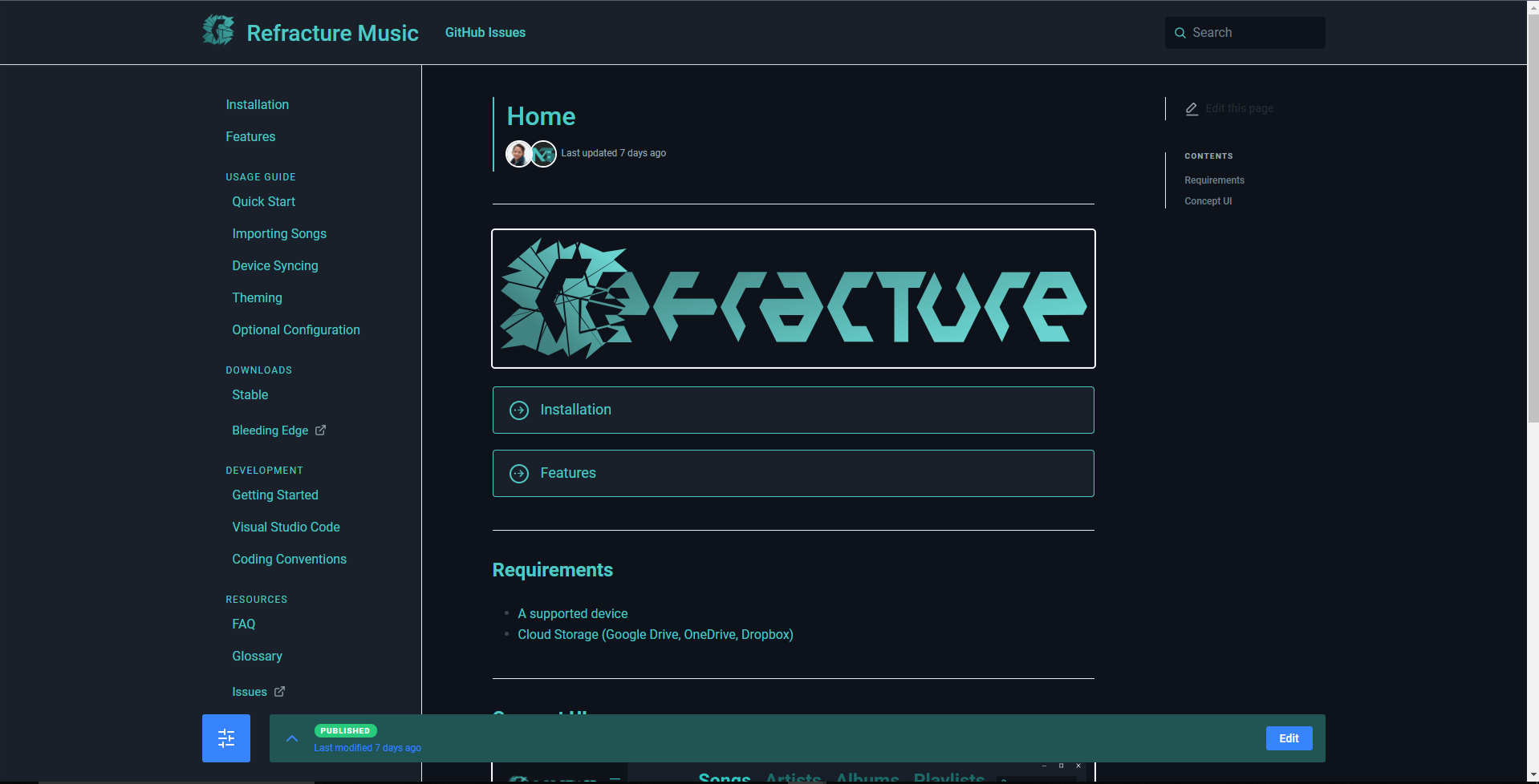 GitBooks Dark Theme 2