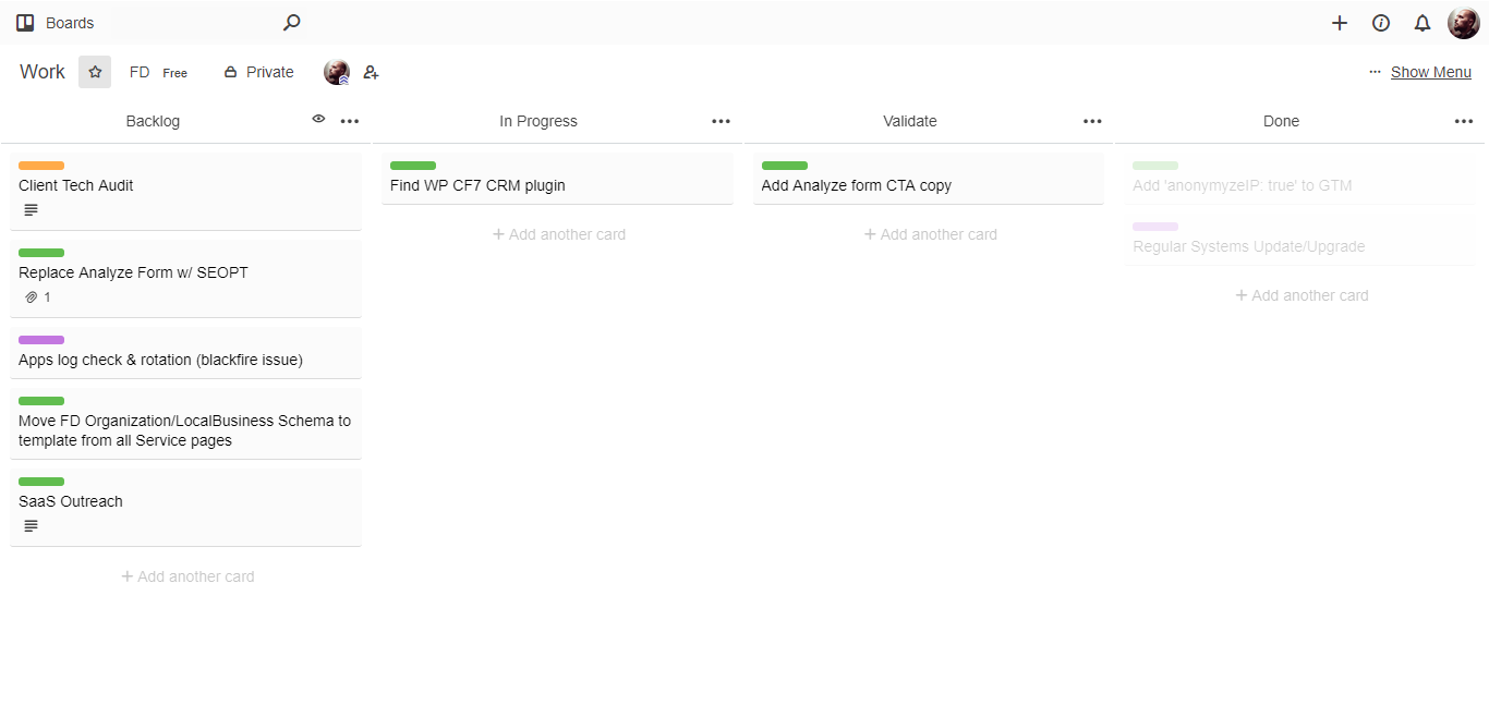Trello Air Theme