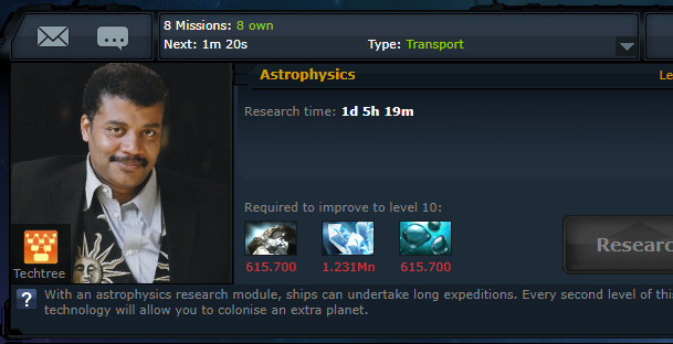 OGame Neiltrophysics