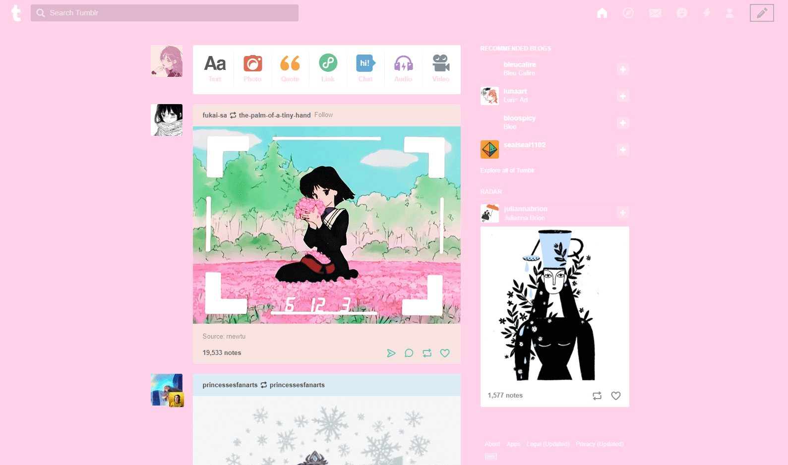 CCandy Pink Tumblr