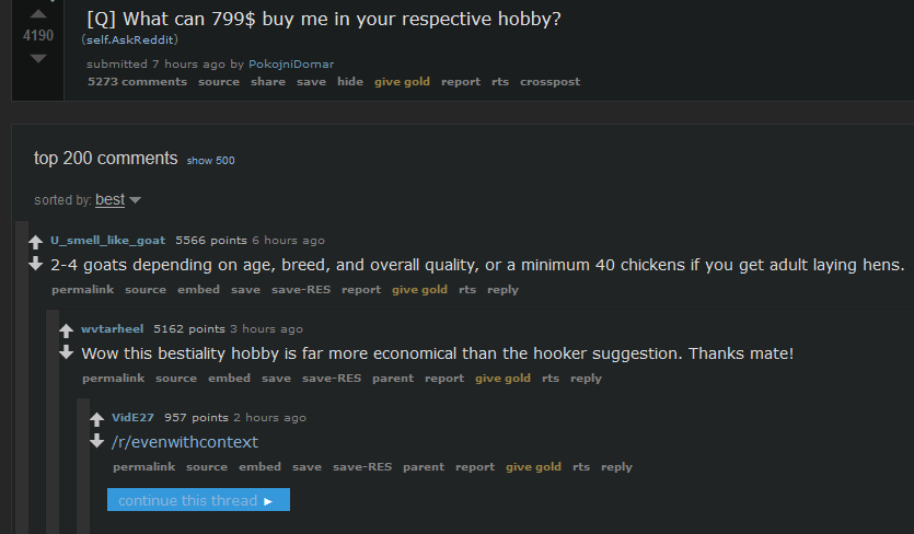 RES White Comments Fix