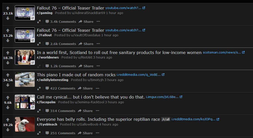 reddit redesign original font (Verdana)