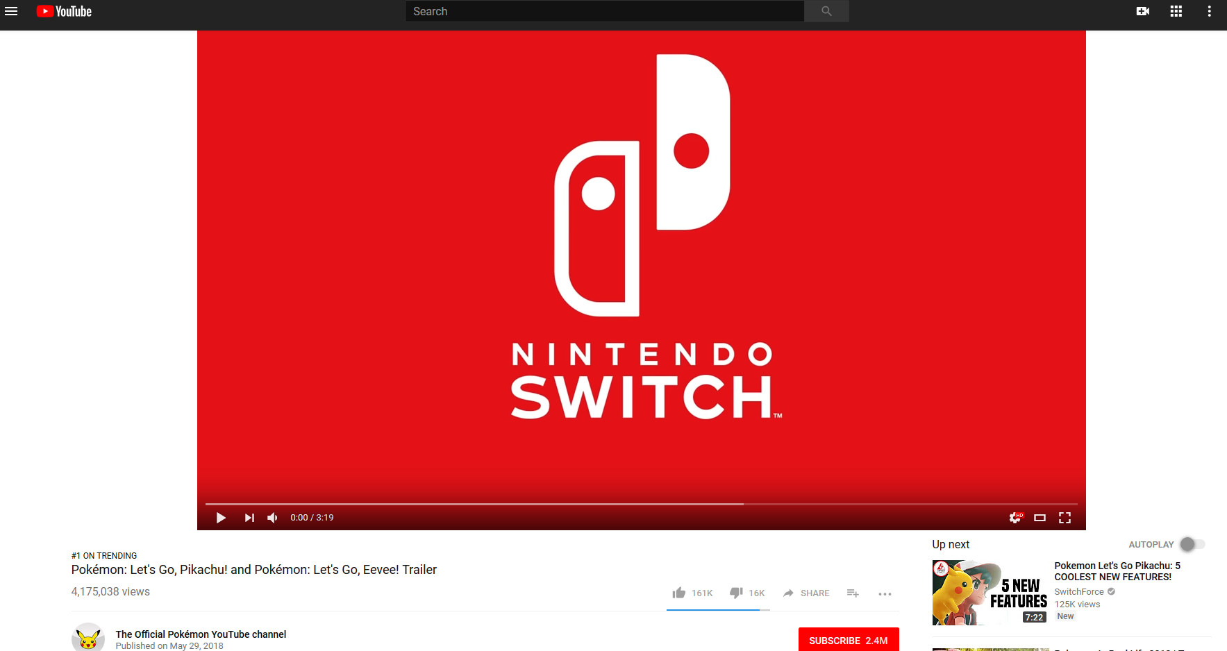 Youtube - Confine theater mode