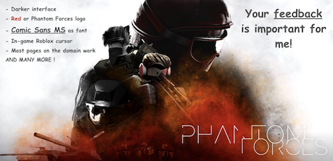 Phantom Forces theme for Roblox