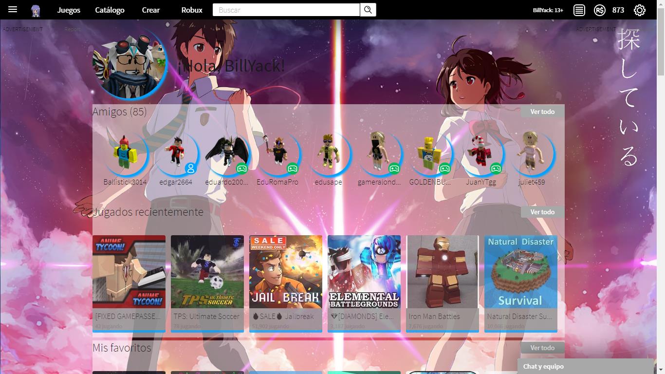 Roblox Anime Kimi no Na wa (Your Name)