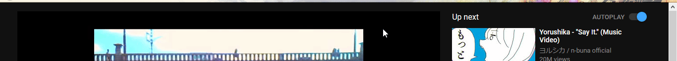 Auto-Hide YouTube Search Bar