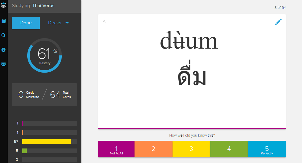 Brainscape for Thai