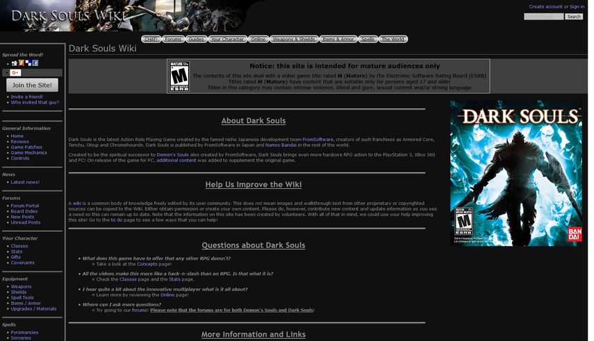 Dark: Dark Souls/Demon's Souls Wikidot
