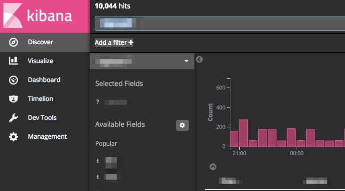 Kibana 5 Dark