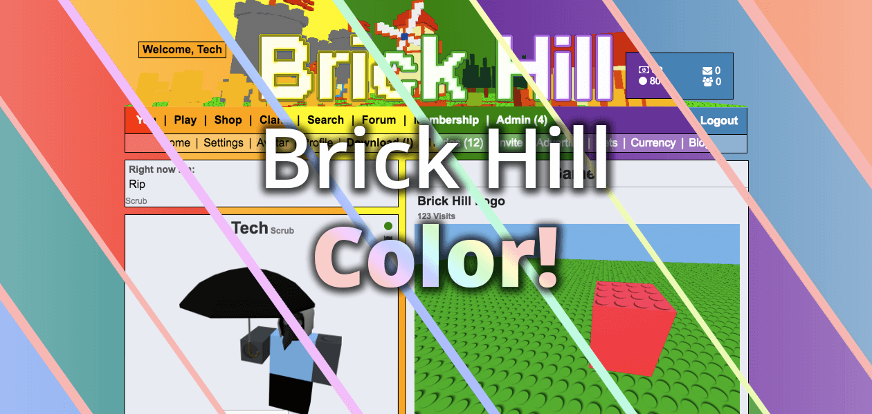 Brick Hill Color!