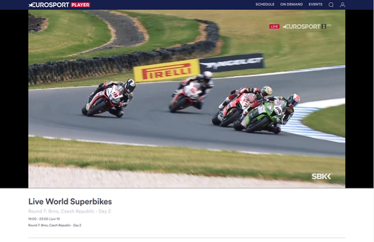 eurosport player wide