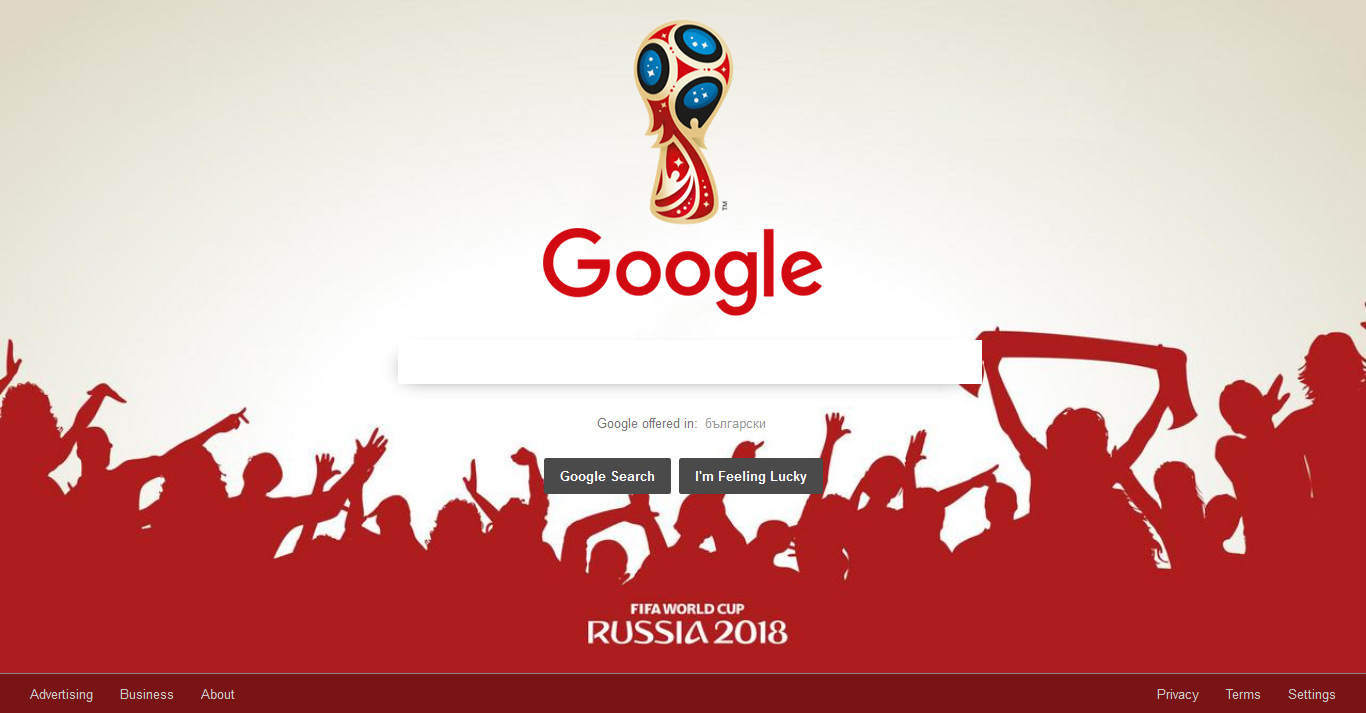 FIFA World Cup 2018 - Russia for Google.com