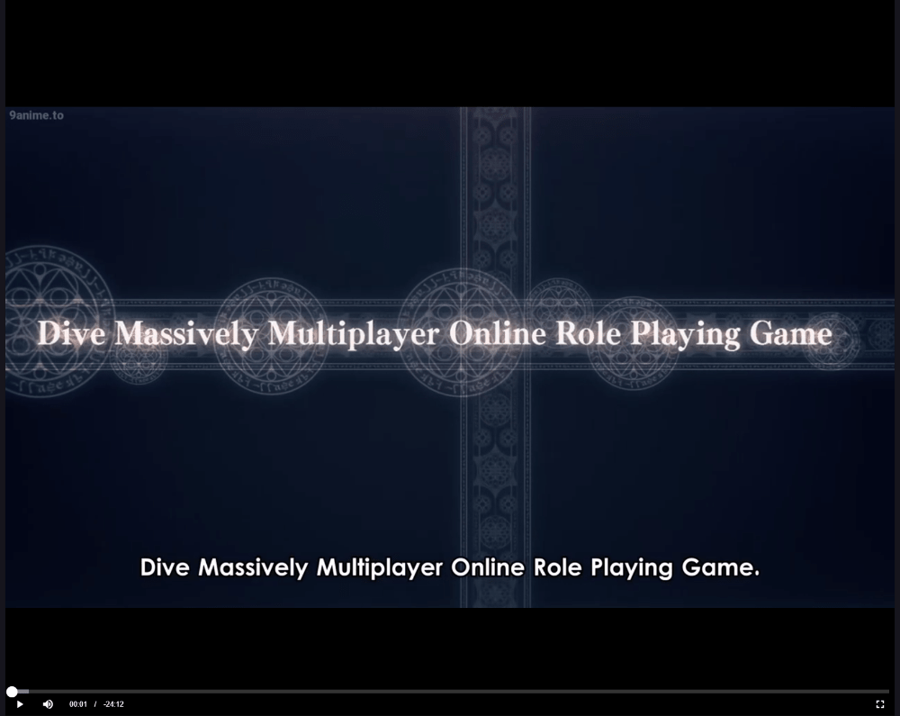 9Anime - Fullscreen player