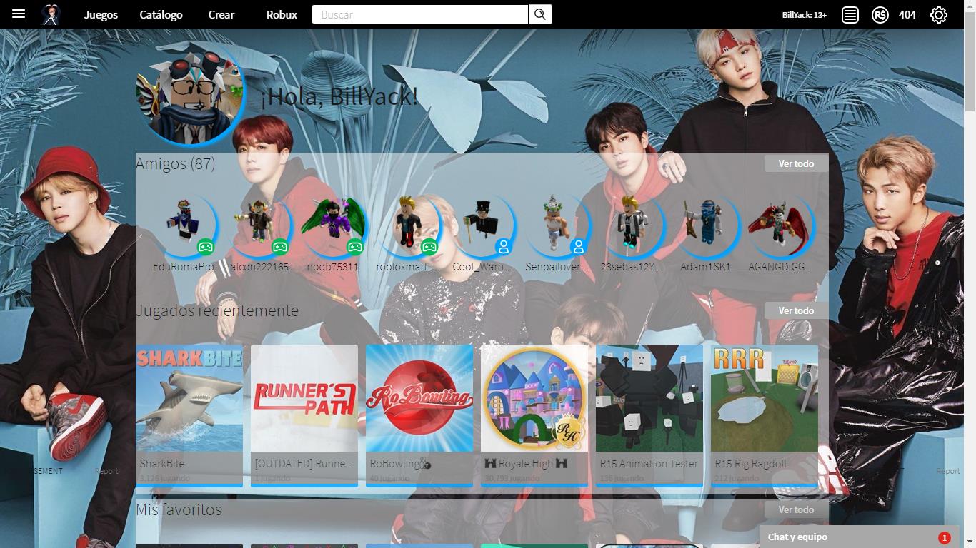 BTS Roblox