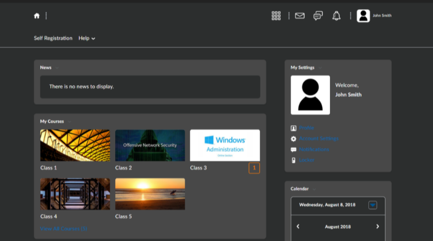 D2L SDBOR Dark Theme