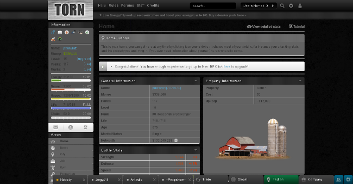 DarkTheme for Torn