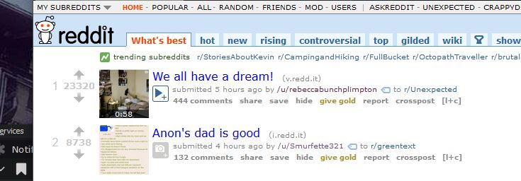 Hide "Join the Redesign" button on reddit