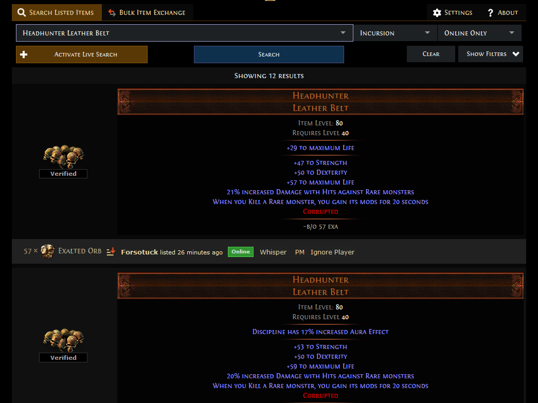 POE Trade Fix