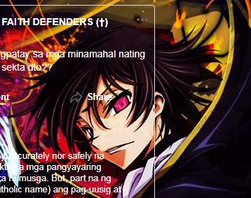 Code Geass Facebook Background