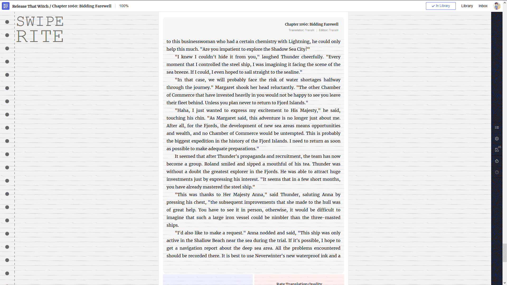 Swipe Rite Webnovel.com