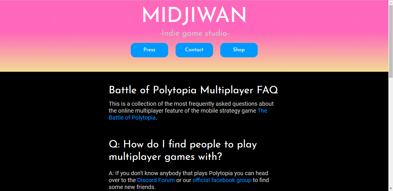 Dark mode for midjiwan.com