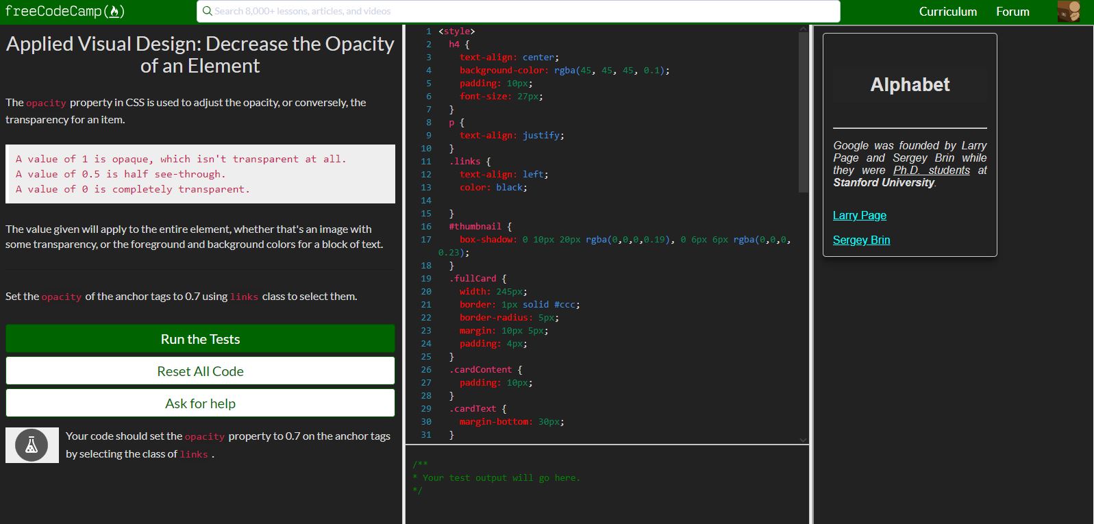 FreeCodeCamp Lunaris (works for 2018 FCC) (WIP)