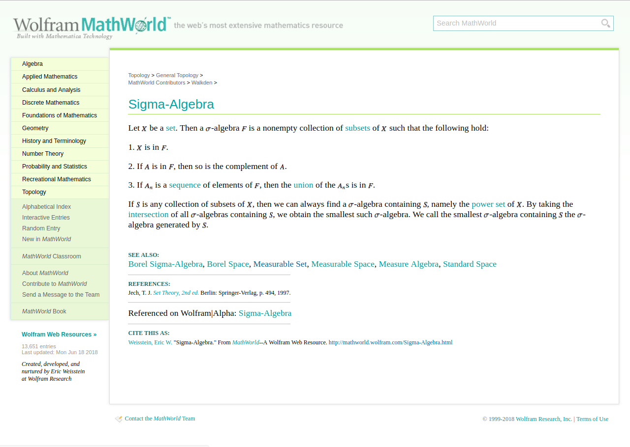 Wolfram Mathworld Readbility