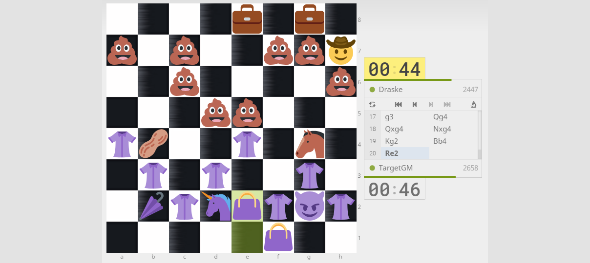Lichess using Discord Emote Pieces