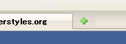 Hide Border of Tabs-Newtab-Button [Firefox3.5]