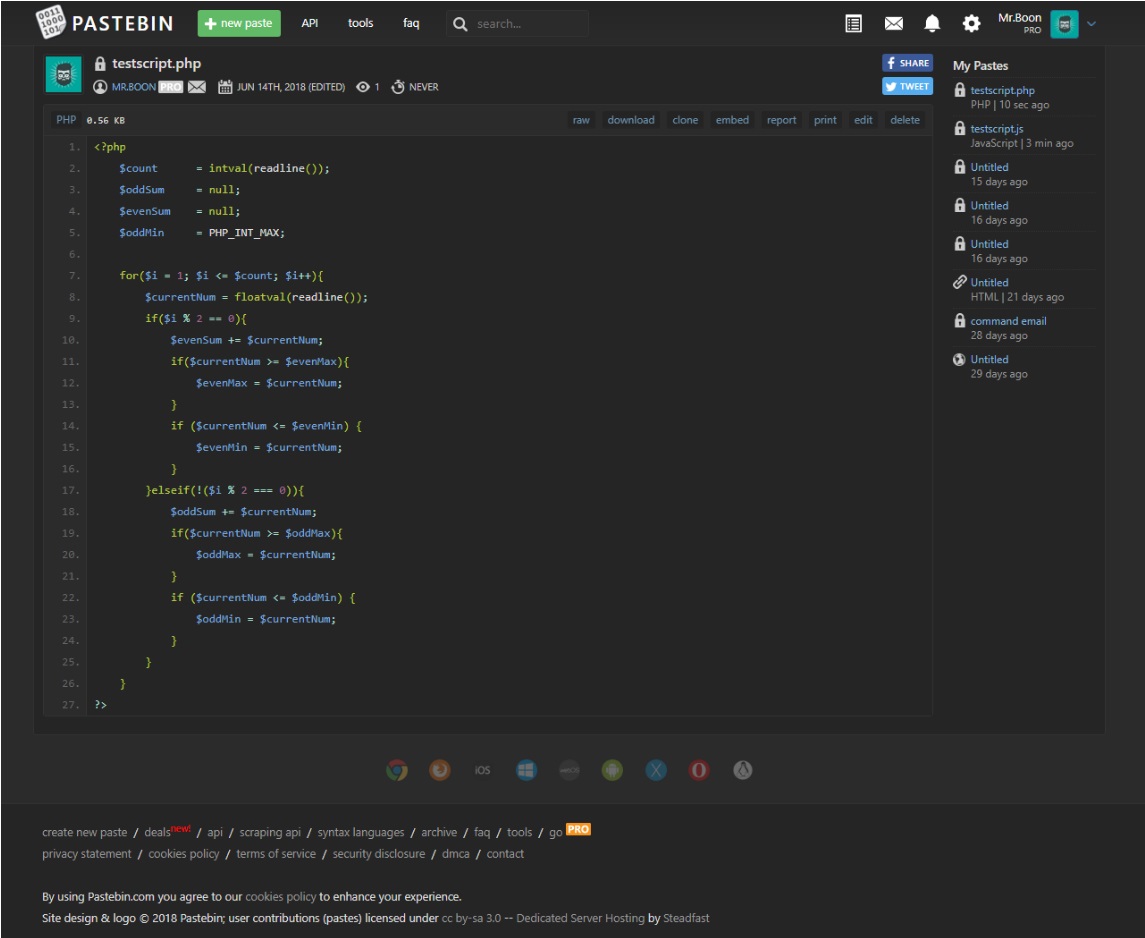 PASTEBIN NIGHTMODE