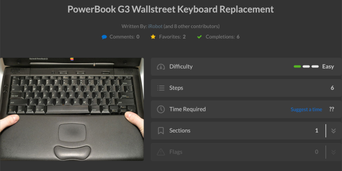 ifixit.com dark guides