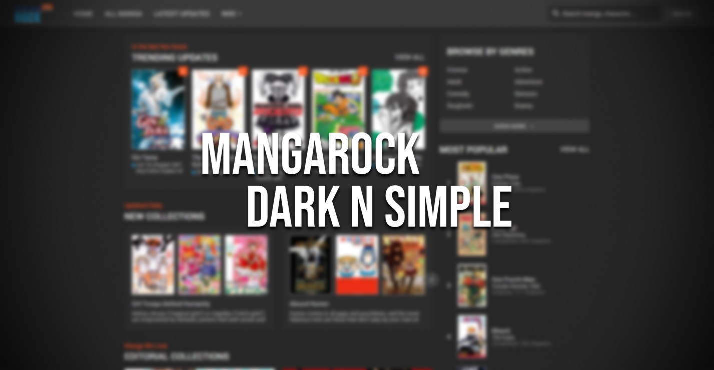 Mangarock - Dark n Simple