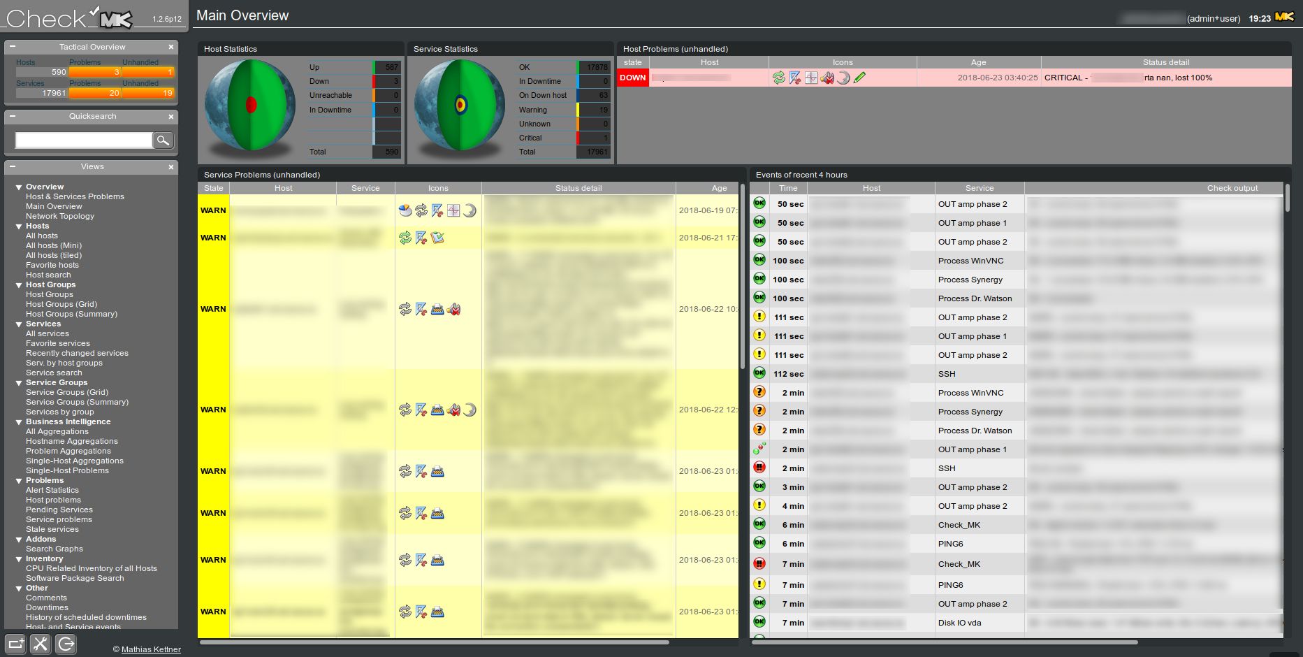Gray check_mk / checkmk