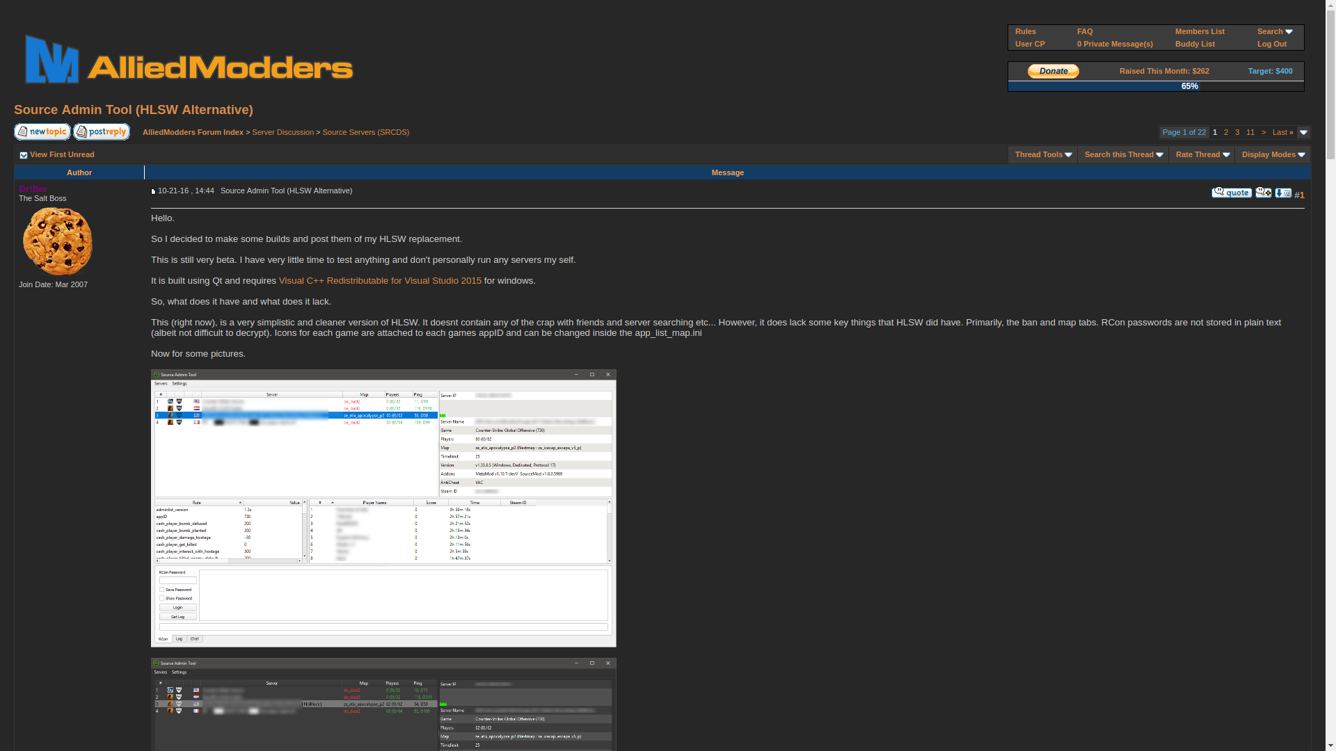 Dark theme for AlliedModders - AlliedModders