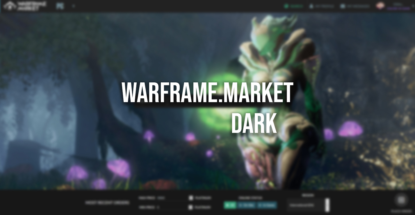 Warframe.market - Dark