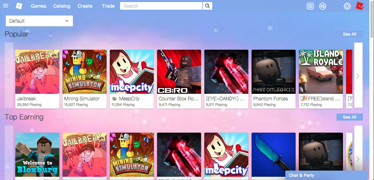 aesthetic space roblox