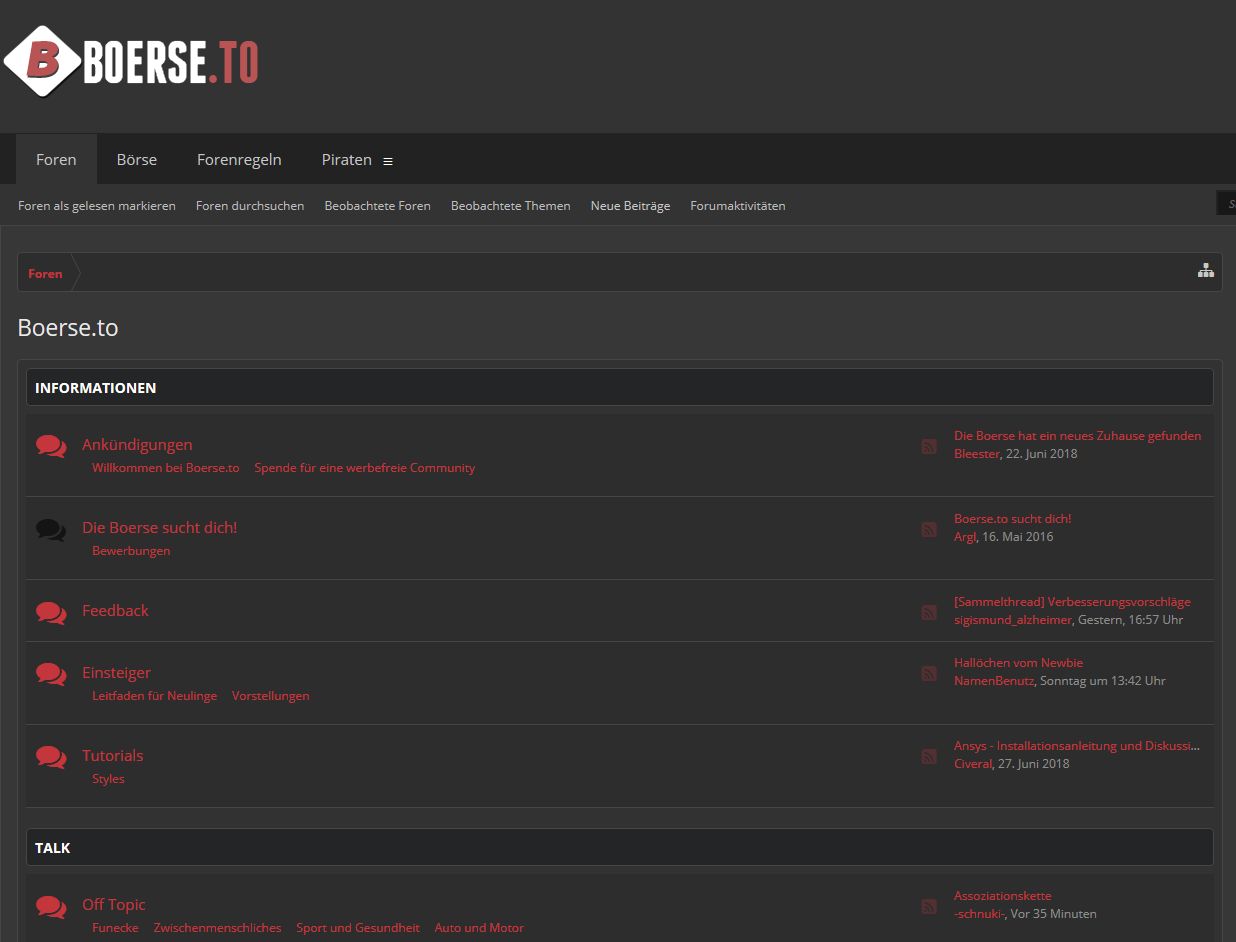 boerse.to Dark-Grey/Red