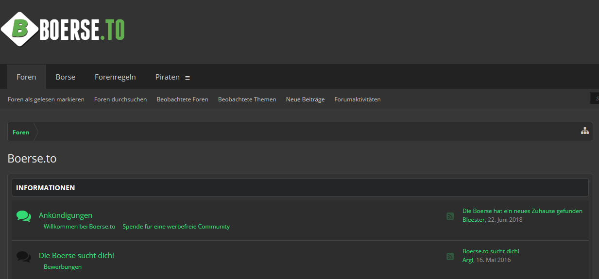 boerse.to Dark-Grey/Green