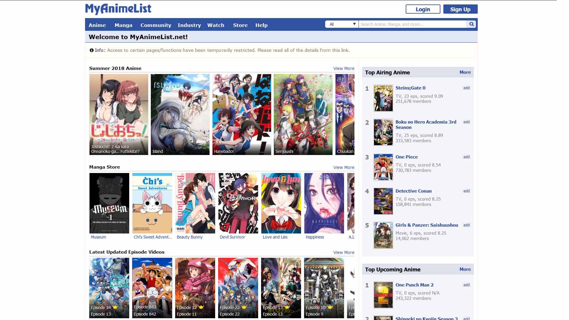 Block Ads for MyAnimeList