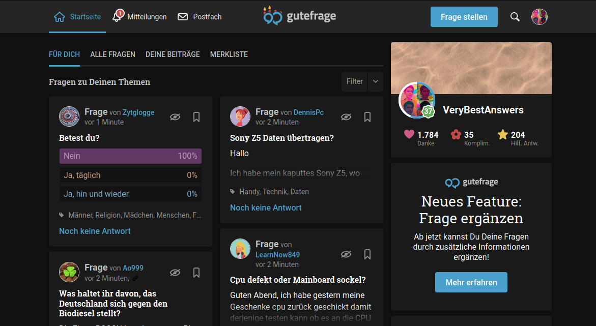 gutefrage dunkel