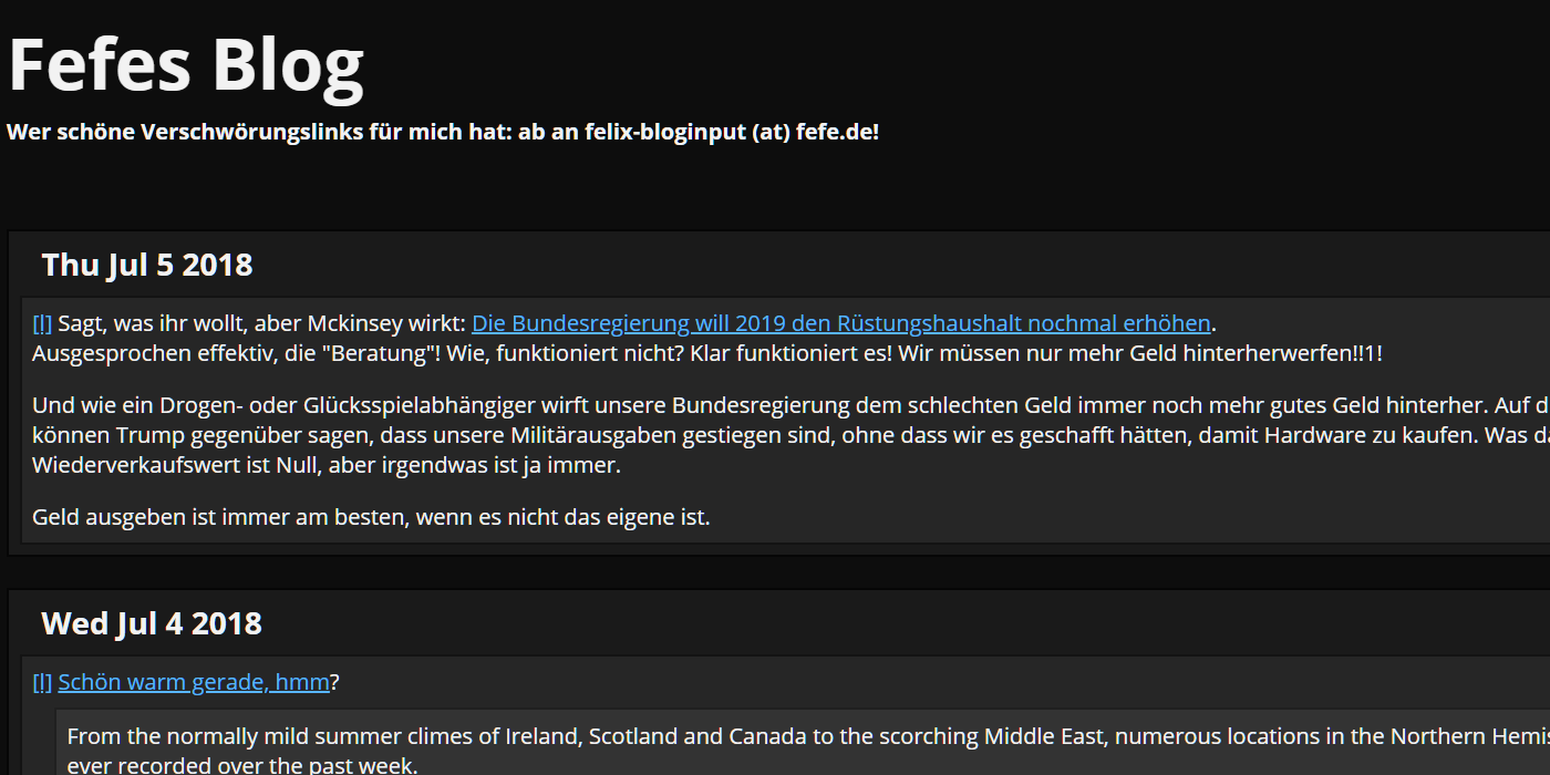 blog.fefe.de (Fefes Blog) - Digital Dark
