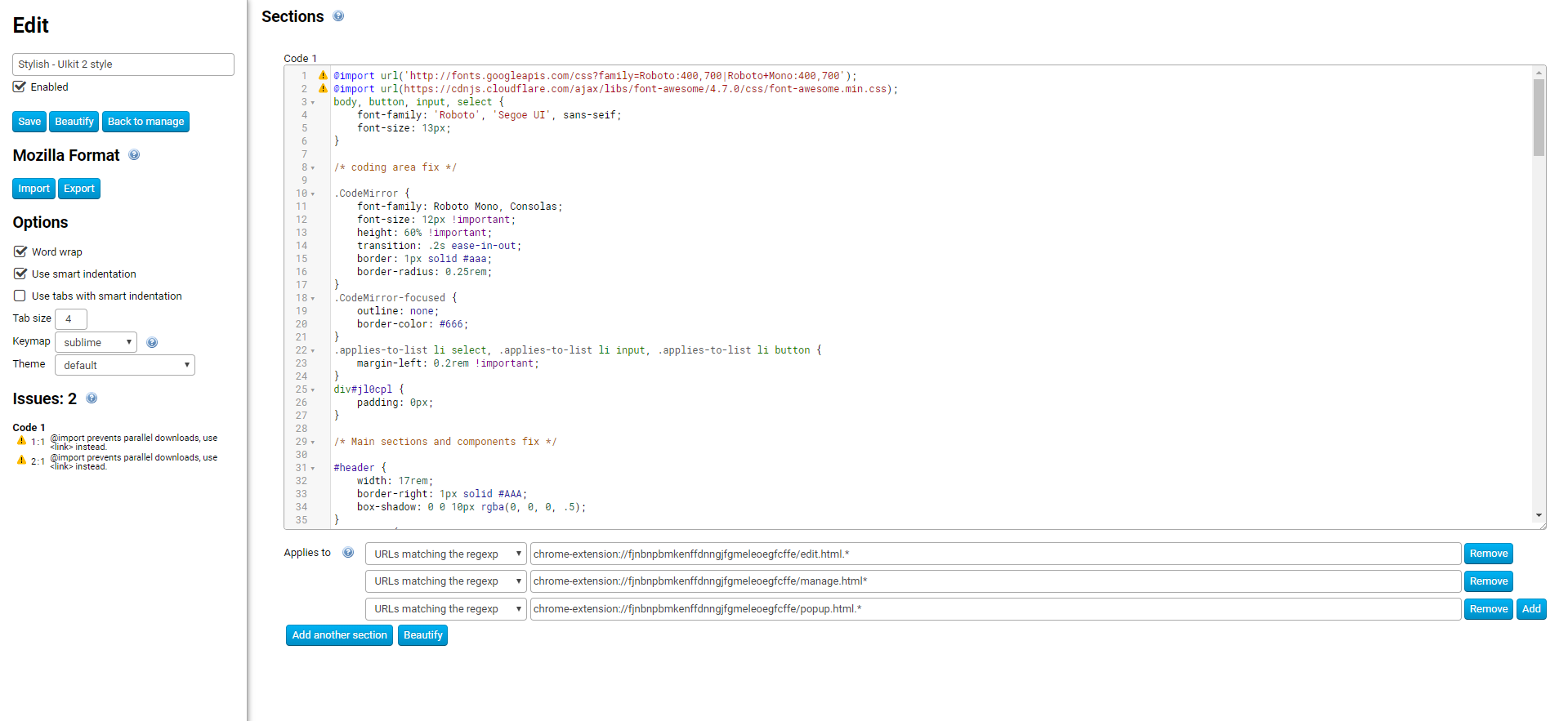 Stylish - UIkit 2 style