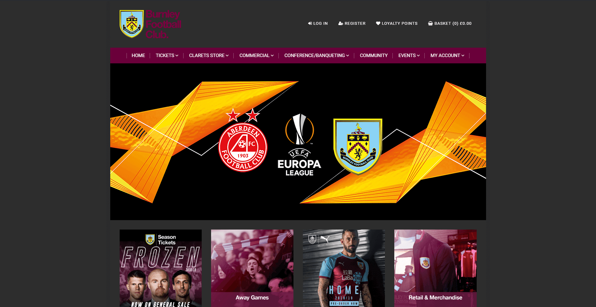 Burnley FC Dark