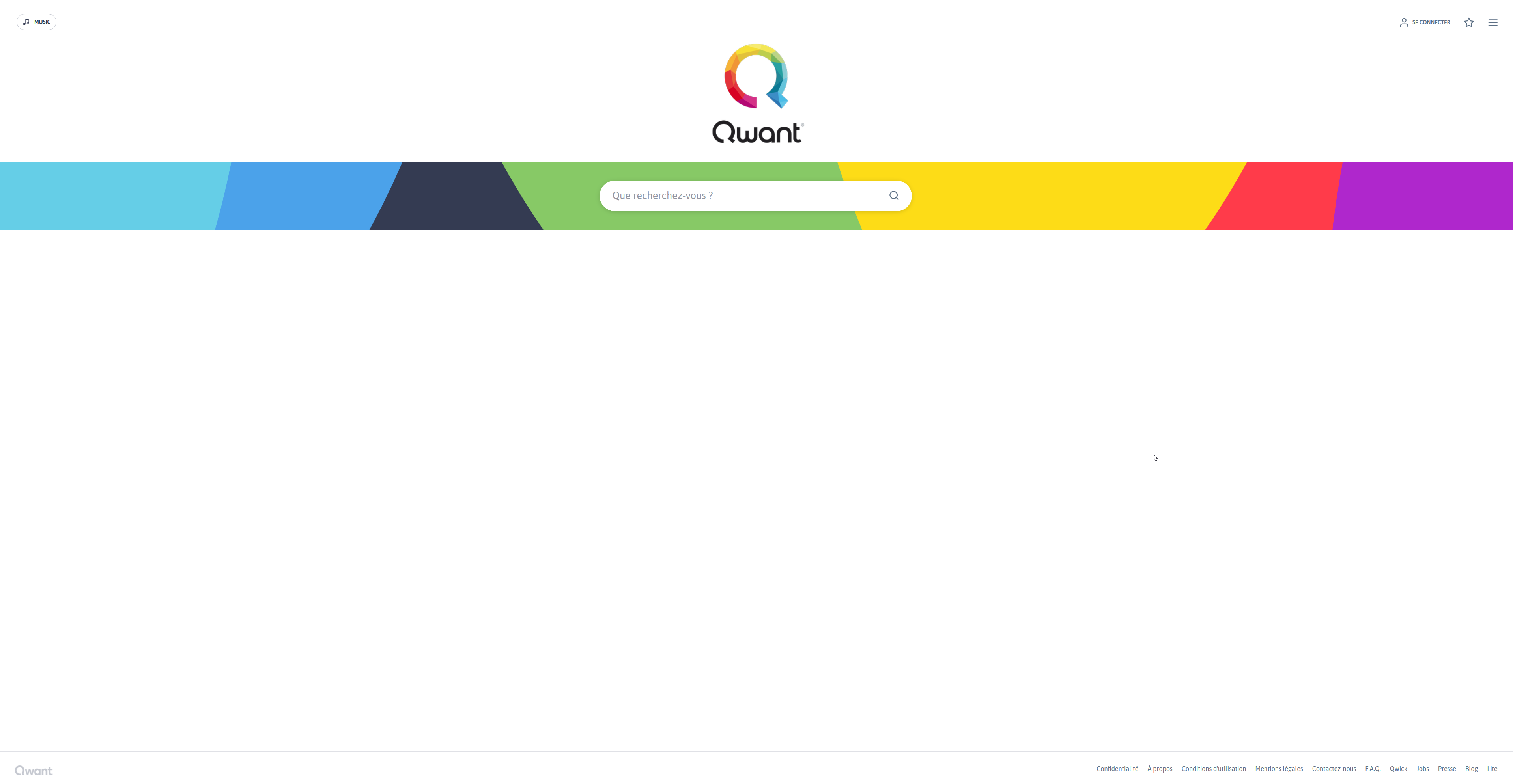 Qwant - Sans Promo - Thème clair