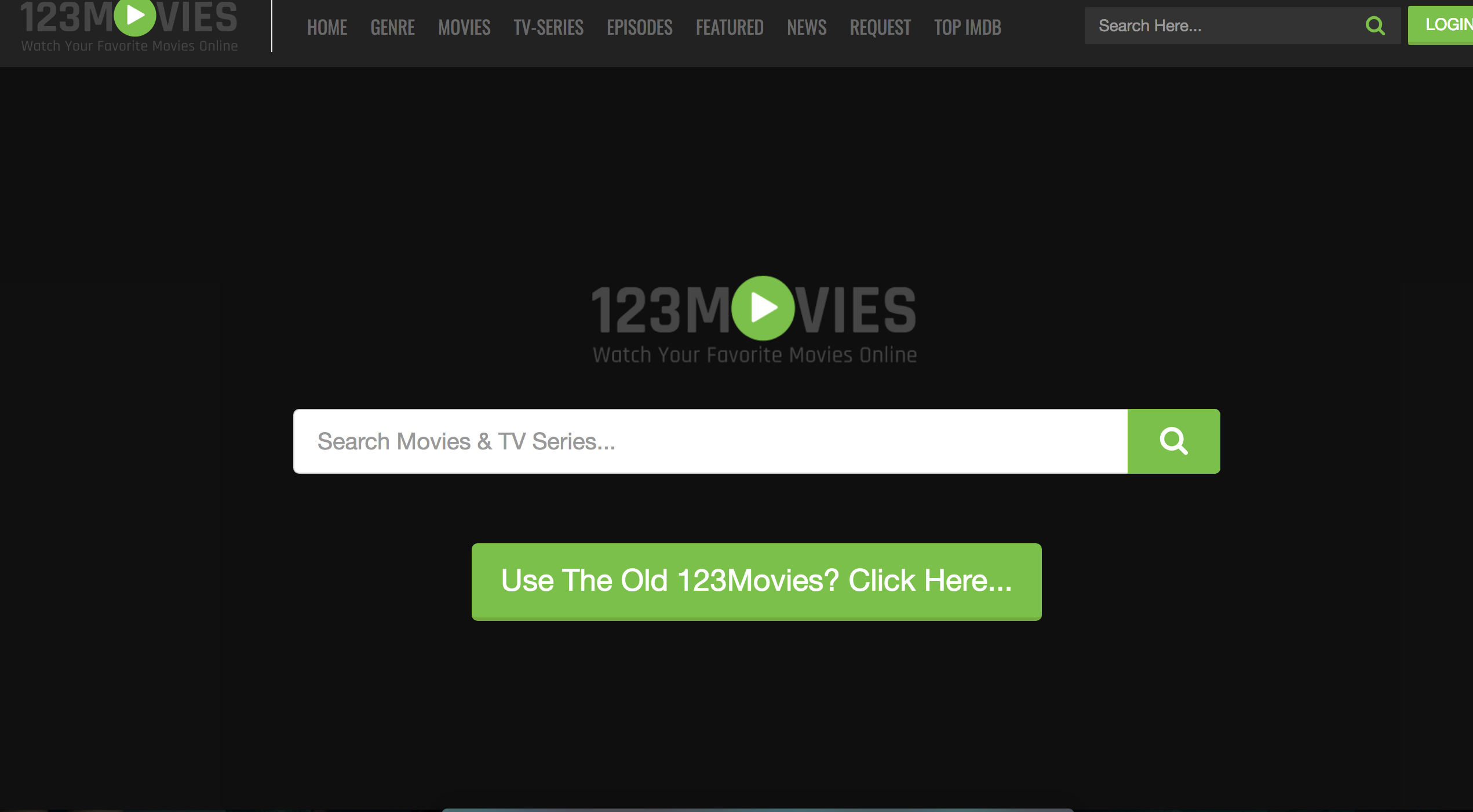 123Movies.cafe Dark Theme